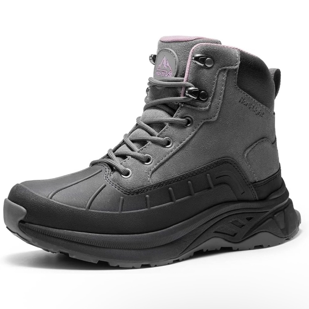 NORTIV 8 Women's Waterproof Hiking Boots Outdoor Trekking Camping